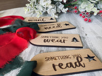 4 Gifts Rule Christmas Gift Tags, Arches